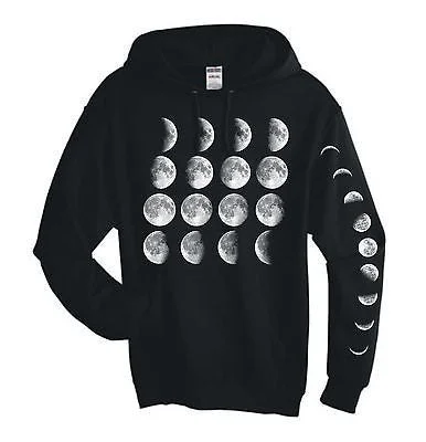 Moon Phases Hooded Sweatshirt