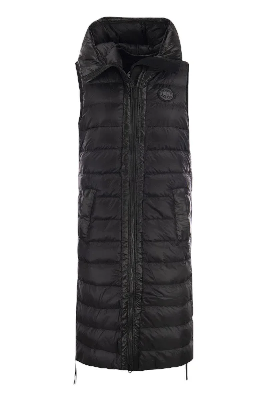 ROXBORO - Long sleeveless down jacket