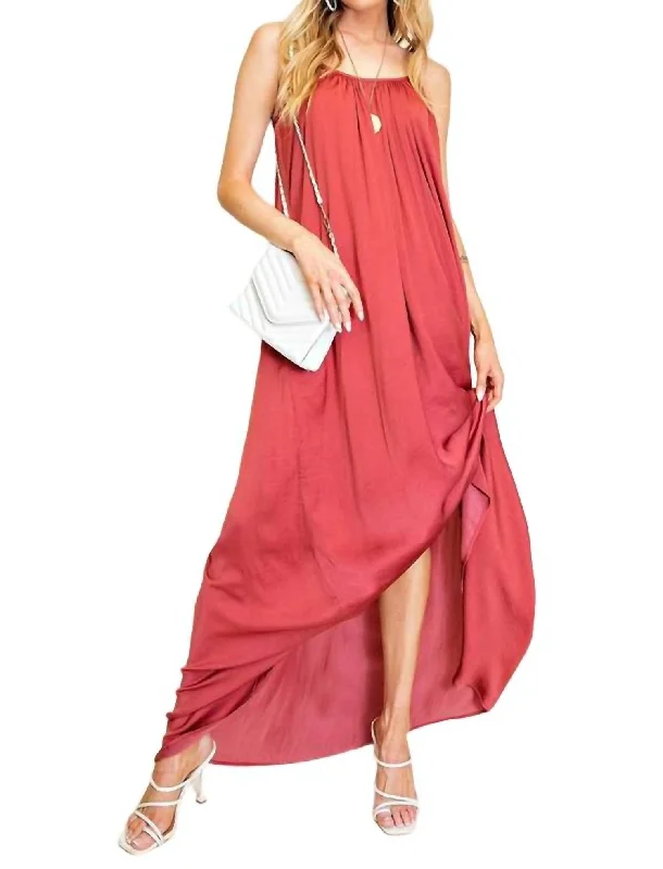 Price Fest Pollie Dress In Burgundy