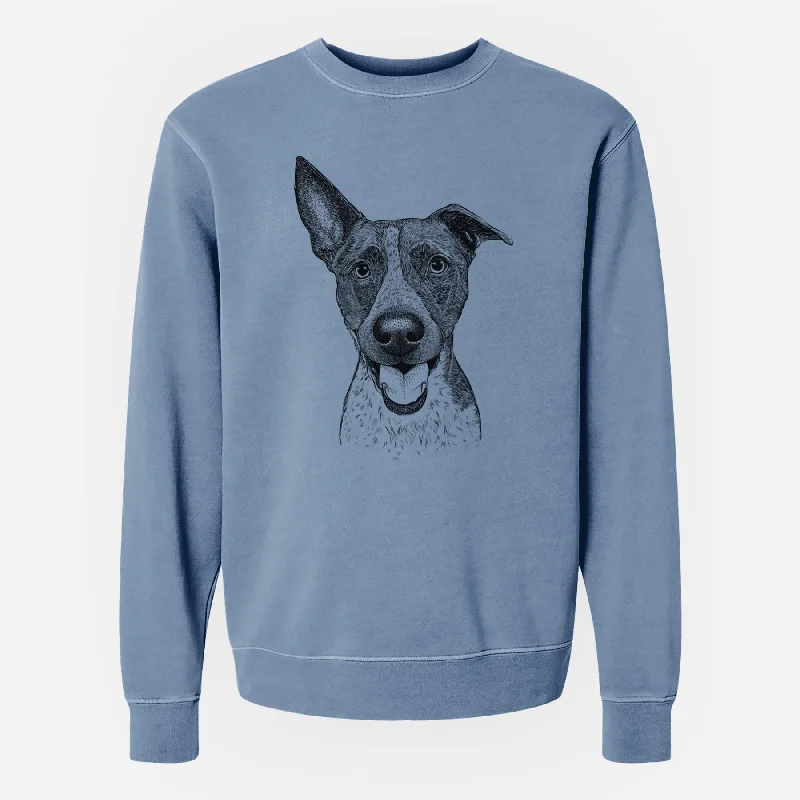 Bare Amigo the Heeler Mix - Unisex Pigment Dyed Crew Sweatshirt