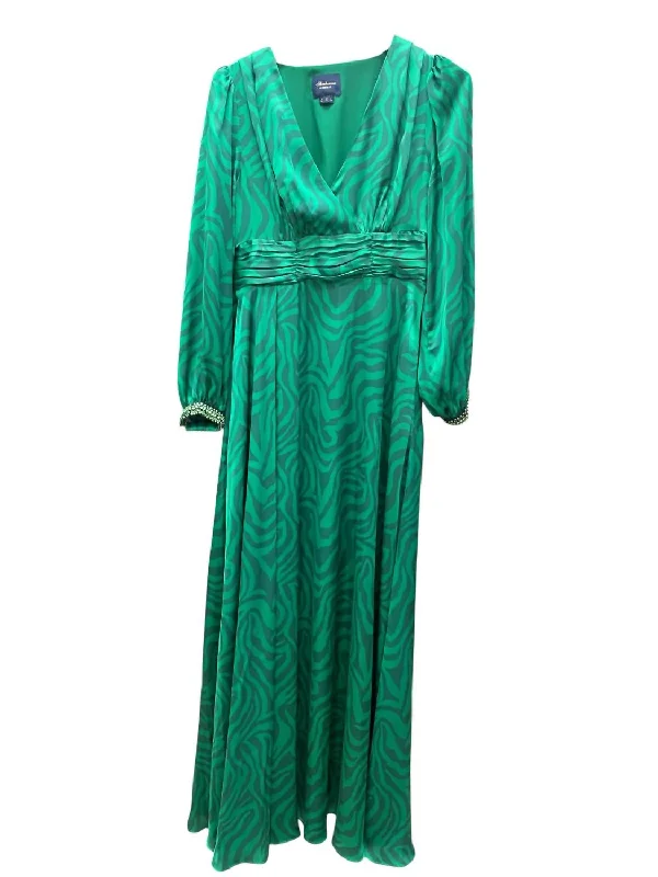 Limited Availability Women's Asha Maxi Dress In Jade
