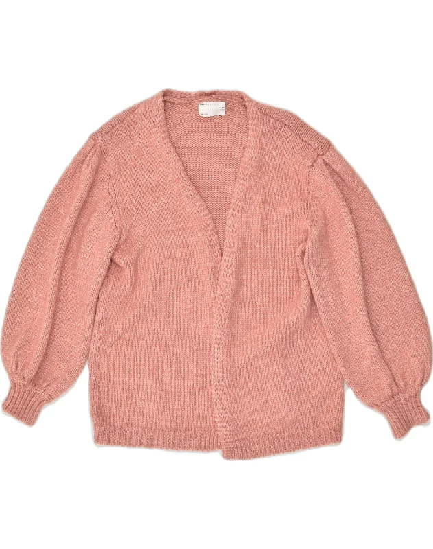 ASOS Womens Cardigan Sweater EU 36 Small Pink Polyester