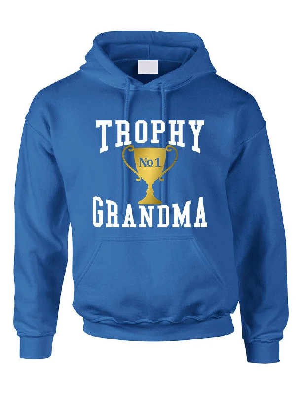 Adult Hoodie Trophy Grandma Cool Xmas Love Family Gift Top