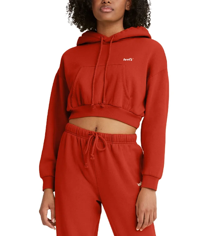 Laundry Day Cropped Hooded Sweatshirt