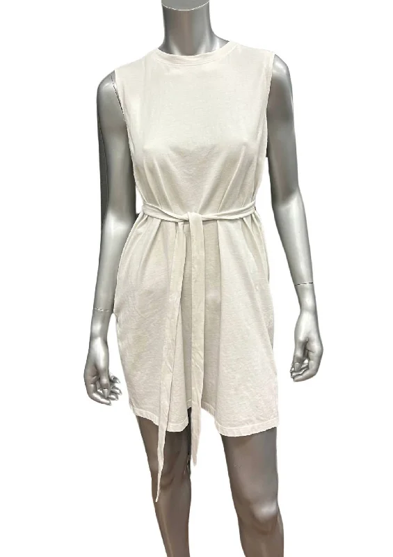 Doorbuster Deal Sleeveless Tank Dress In Beach