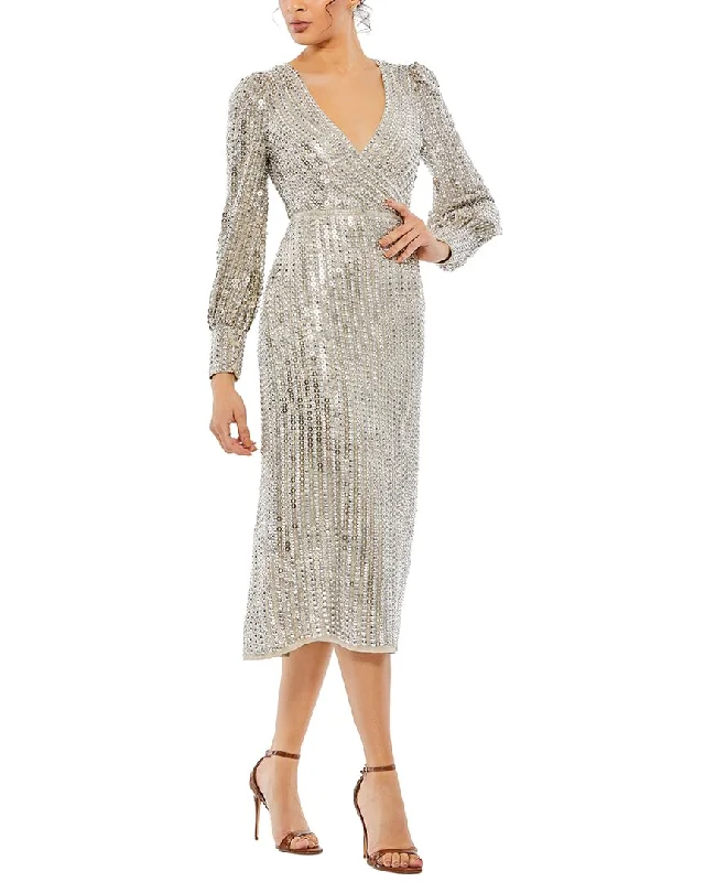 Hot Deal Mac Duggal Midi Dress