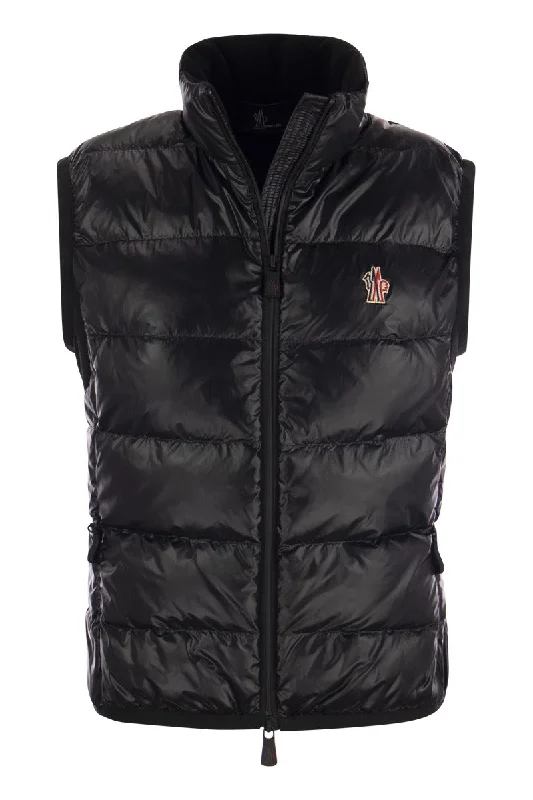 Padded fleece waistcoat