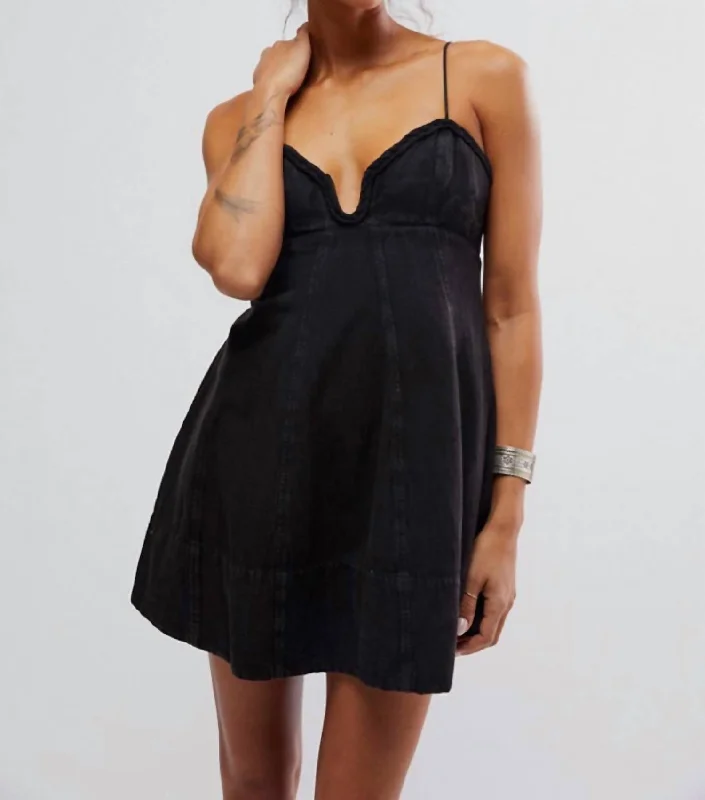 New Deals Altura Mini Dress In Black
