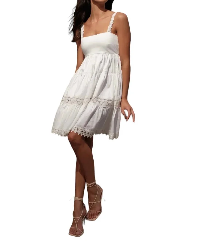 Exclusive Savings Alania Mini Dress In White