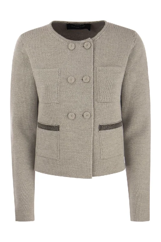 Merino wool jacket