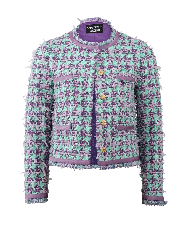 Multicolor Tweed Jacket