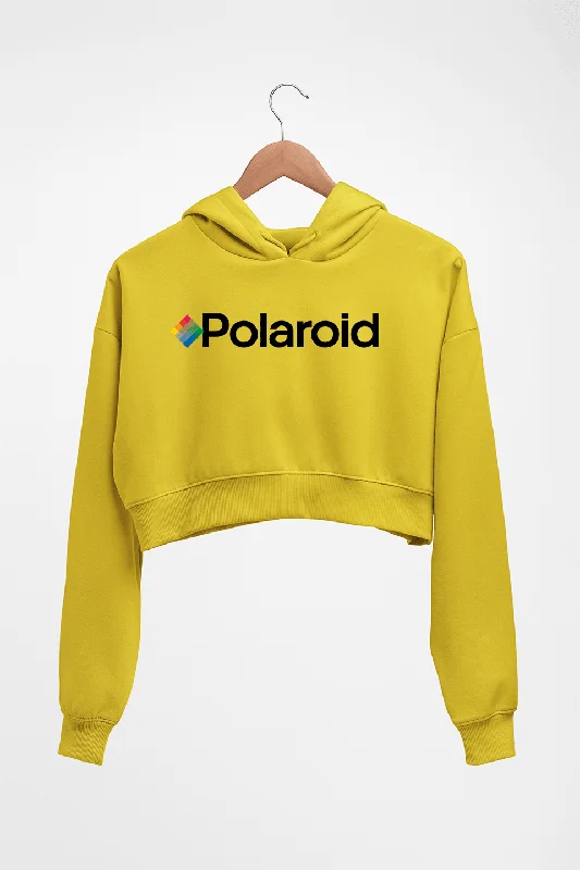 Polaroid Crop HOODIE FOR WOMEN