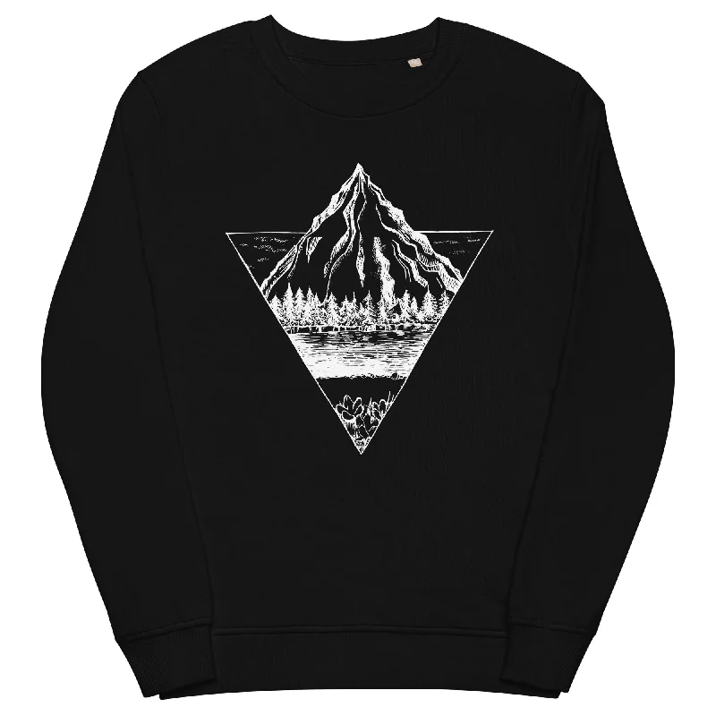 Berg - Geometrisch - Unisex Premium Organic Sweatshirt