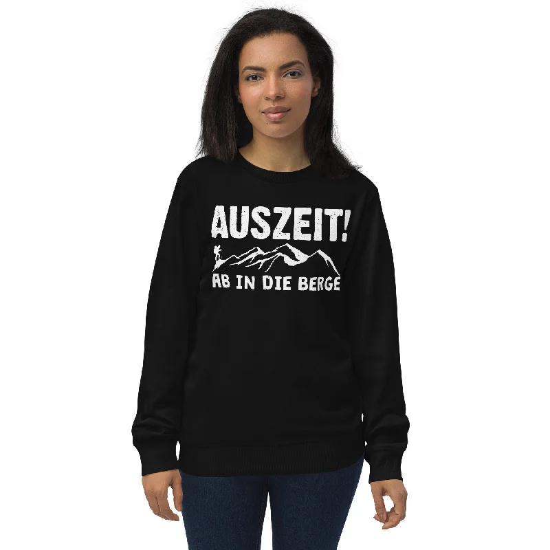 Auszeit, ab in die Berge - Unisex Premium Organic Sweatshirt