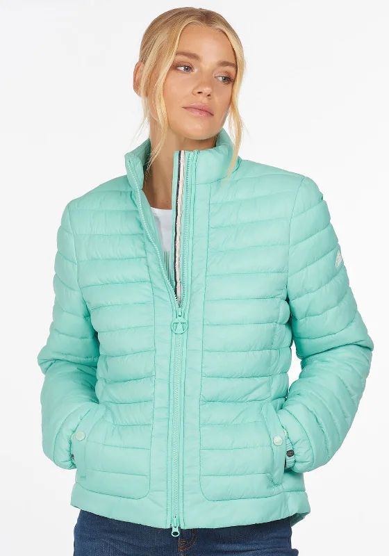 Barbour Womens Runkerry Quilted Jacket, Mint Green