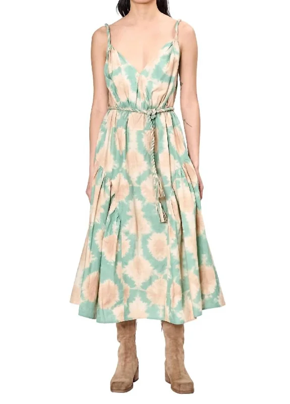 Price Cut Valentina Dress In Calcite