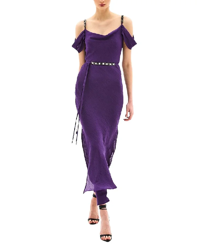 Limited Quantity BGL Silk-Blend Midi Dress