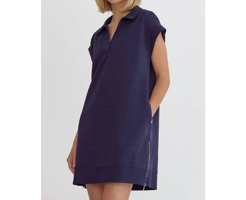 Blowout Deals Seas The Day Dress In Blue