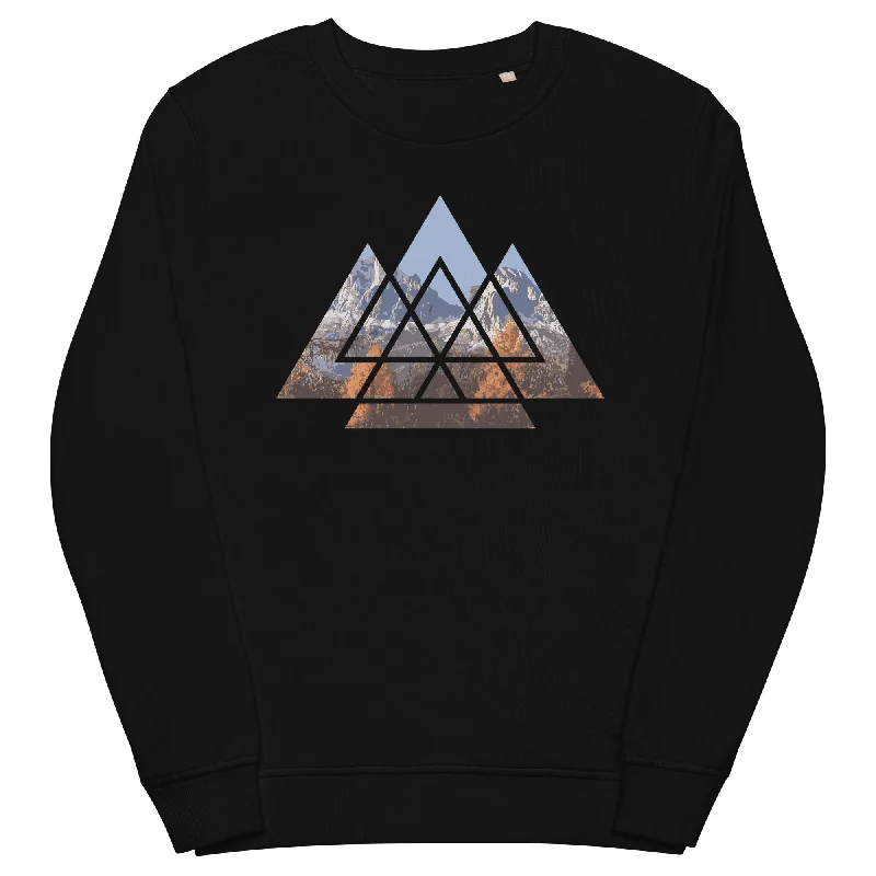 Berge Abstrakt - Unisex Premium Organic Sweatshirt