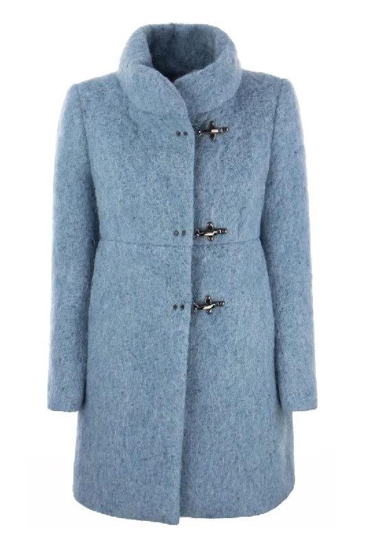 ROMANTIC - Wool, mohair and alpaca blend coat