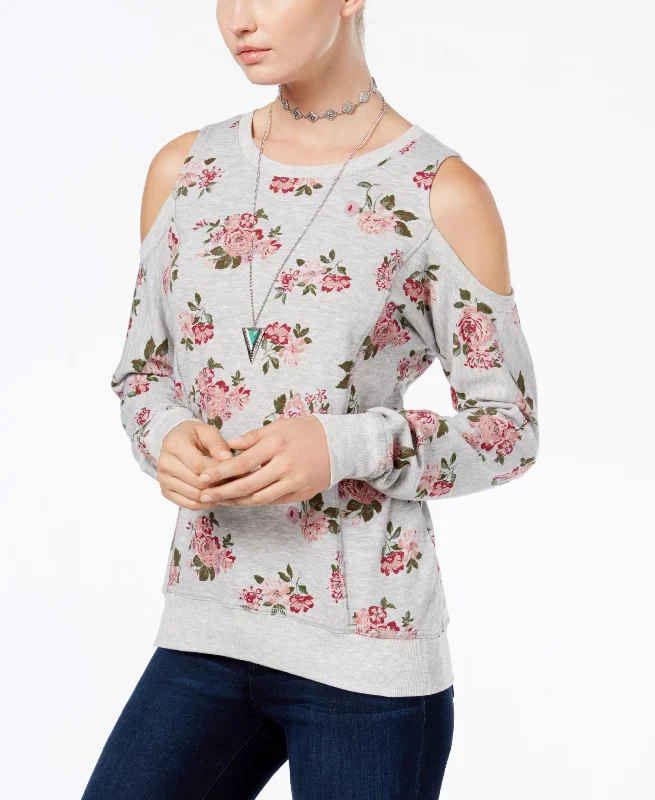 Grey Tossed Floral