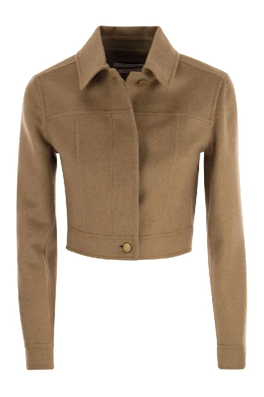 FOGLIA - Camel jacket