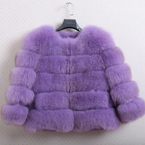 Real Fur Short Coat