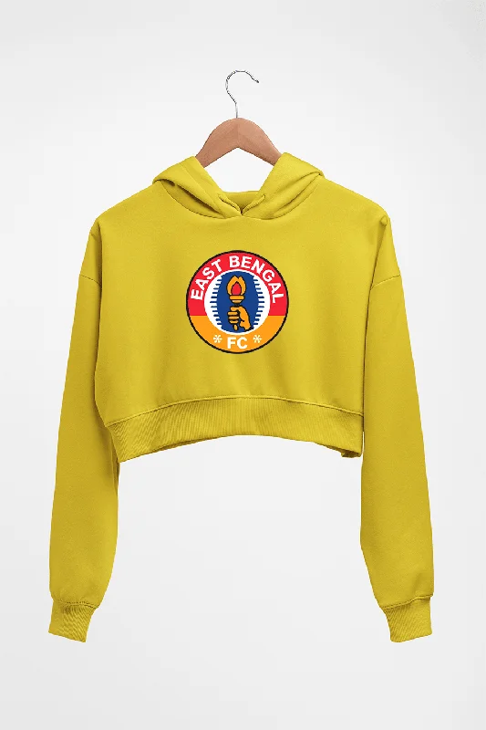 East Bengal FC Crop HOODIE FOR WOMEN