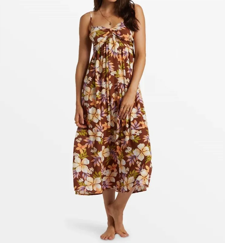 Today’s Deal Daybreak Midi Dress In Brown