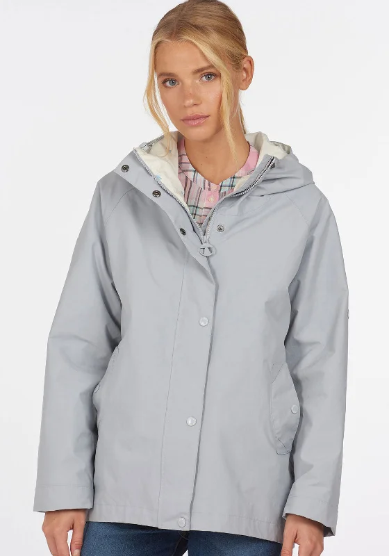 Barbour Womens Salcombe Rain Jacket, Grey