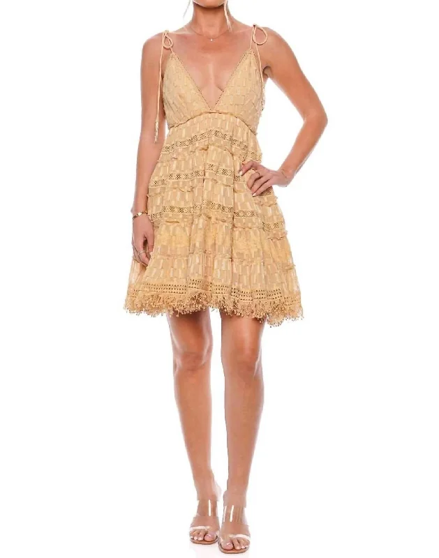 Inventory Reduction Short Dress In Nude