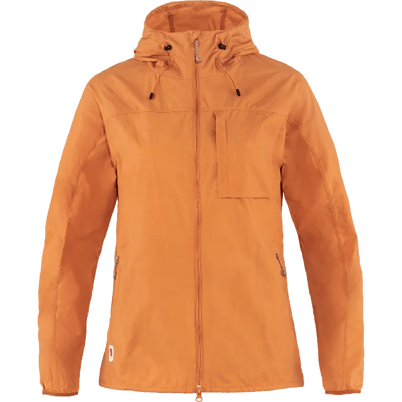 W's High Coast Wind Jacket - Polyamide & Organic cotton