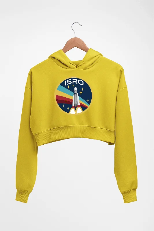 Isro Crop HOODIE FOR WOMEN