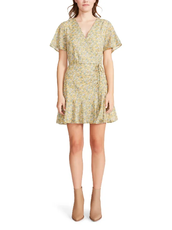 Special Discount Big Flirt Energy Dress In Sunflower