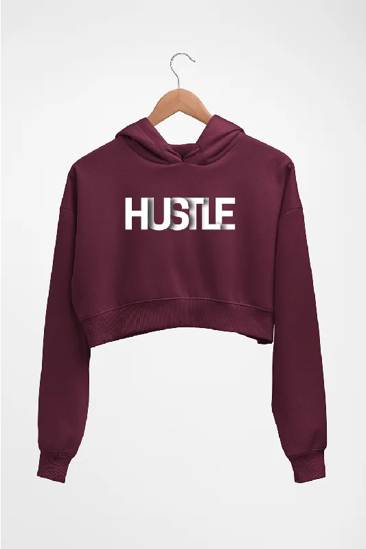 hustle Crop HOODIE FOR WOMEN