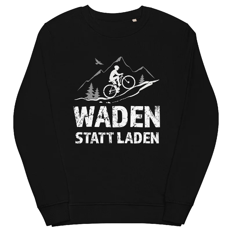 Waden statt laden - Unisex Premium Organic Sweatshirt