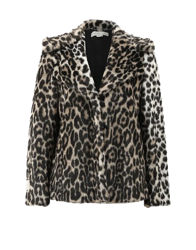 Leopard Short Coat