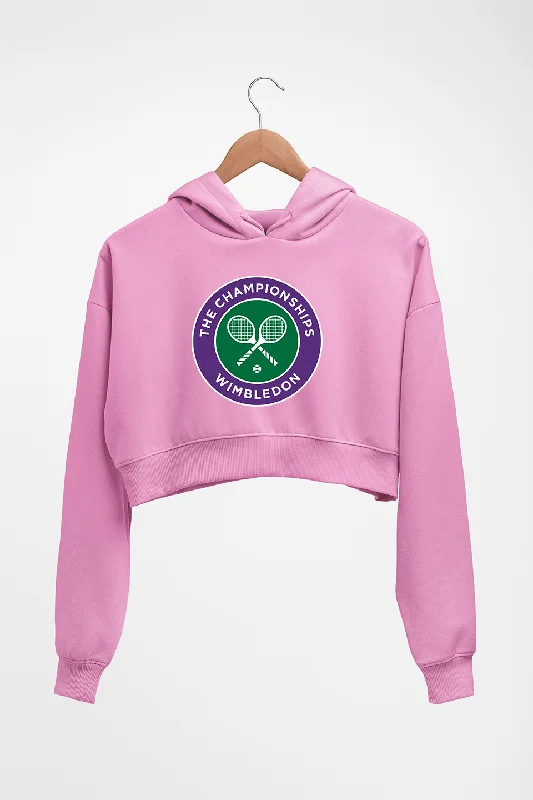 wimbledon Crop HOODIE FOR WOMEN