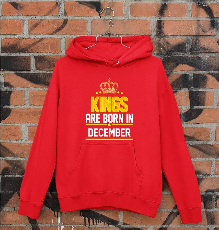 Kings Are Born In December Unisex Hoodie for Men/Women