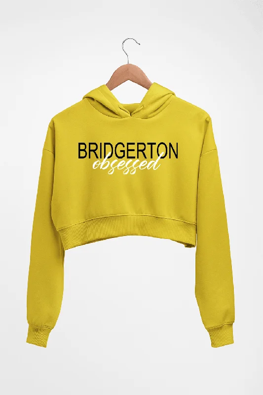 bridgerton obsessed Crop HOODIE FOR WOMEN