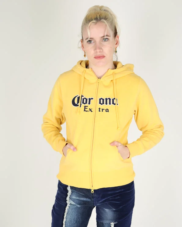 Vintage Corona Extra zip up hoodie - S