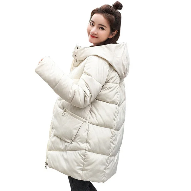 Hooded Cotton Padded Parka