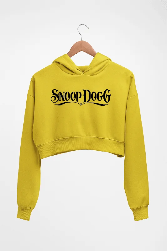 Snoop Dogg Crop HOODIE FOR WOMEN