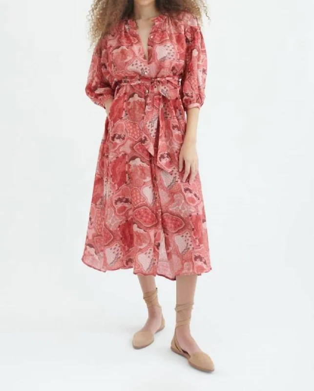 Epic Deals Ziggy Maxi Dress In Soumy Pink