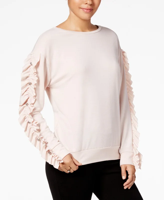 Gypsies Moondust Juniors Ruffle Sleeved Sweatshirt