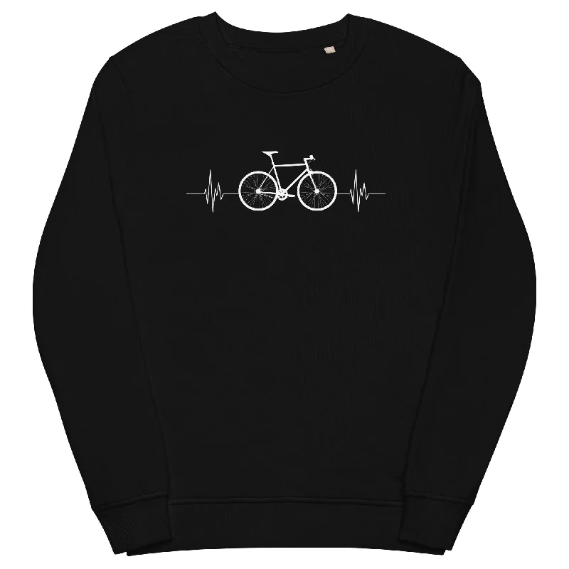 Fahrrad Herzschlag - Unisex Premium Organic Sweatshirt