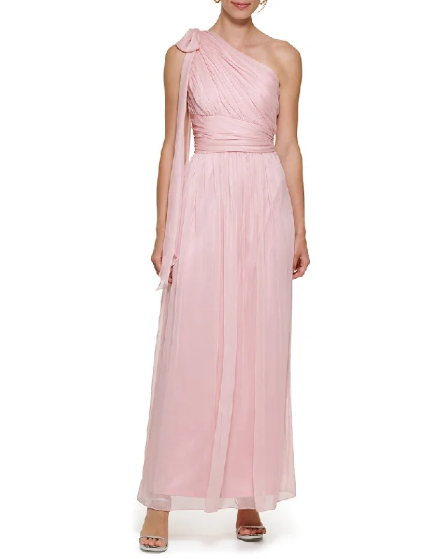 Doorbuster Deal DKNY One Shoulder Pleated Dress